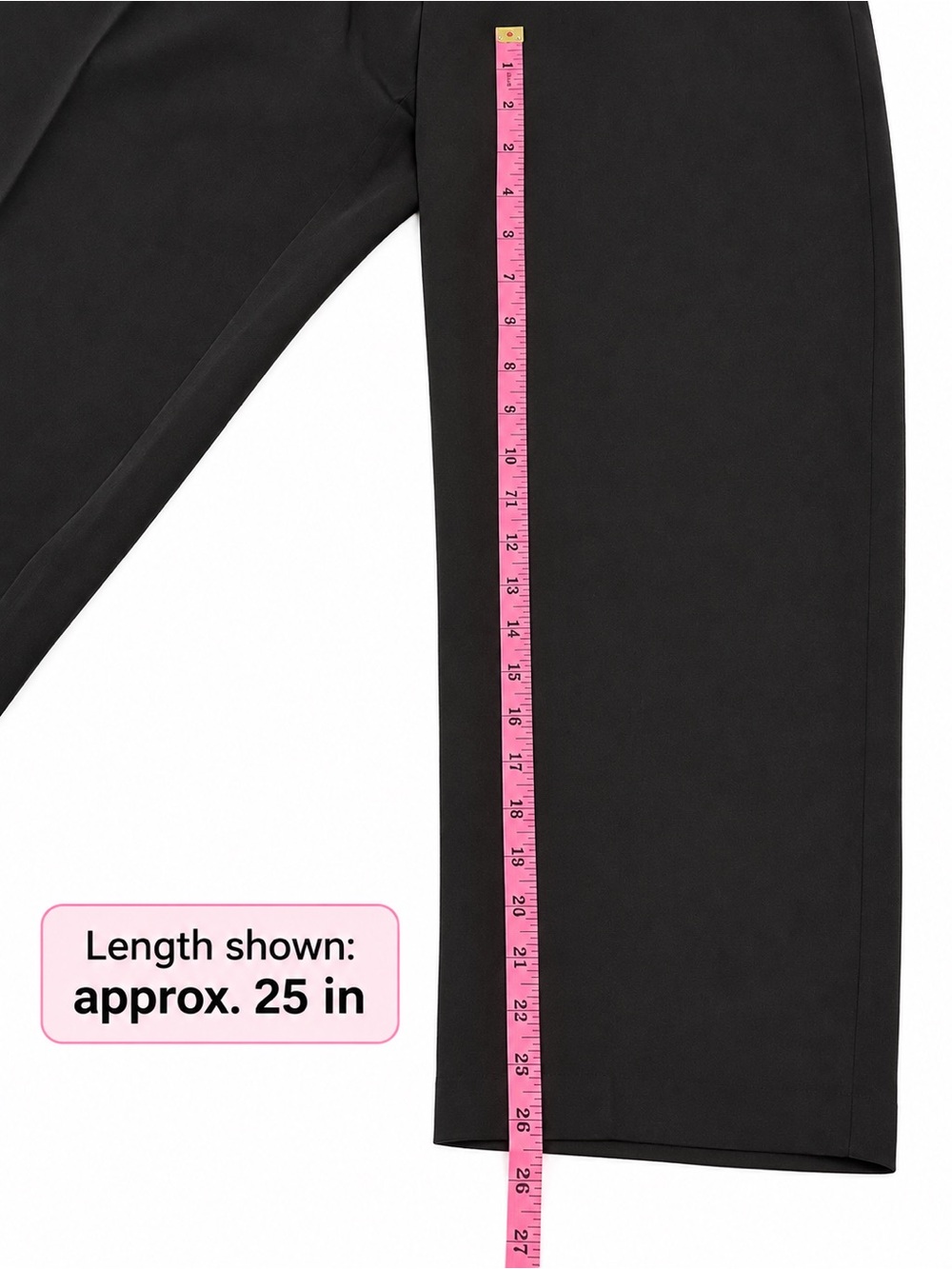 Zac & Rachel Woman Black Stretch Dress Pants 22W NWT Plus Size Career - Picture 9 of 9